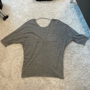 Daytrip open back twist top